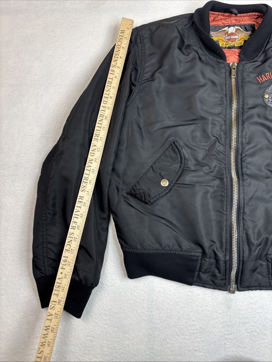 Harley-Davidson Vintage Made In USA HOG Harley Owners Group Bomber