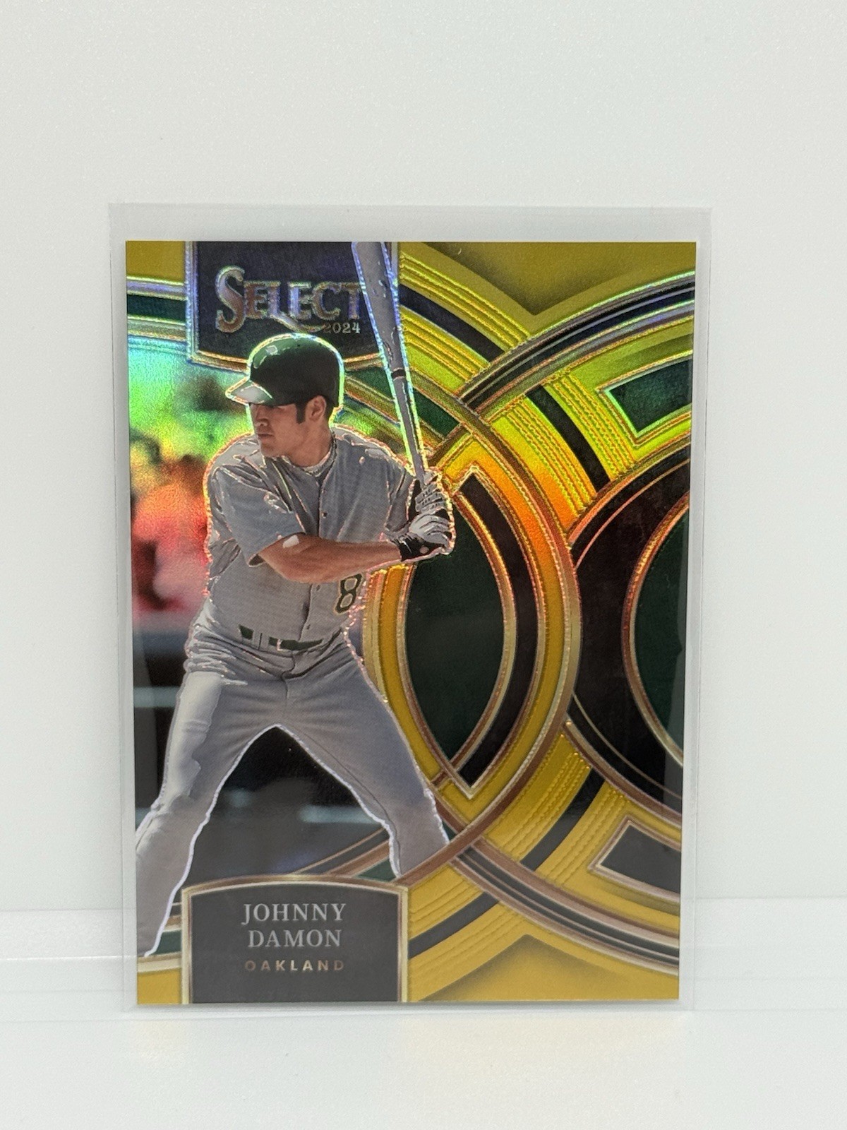 Johnny Damon 2024 Panini Select - Premier Level #76 Gold Prizm /10
