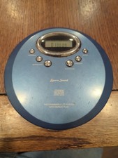 Lenoxx Sound CD Portable Compact Disc Player -Blue - CD-57 -WORKS