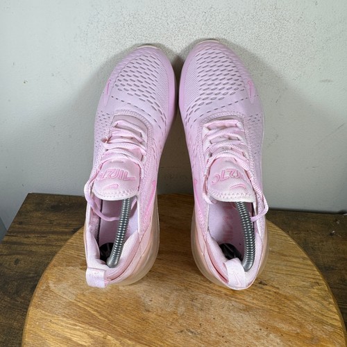 Nike Air Max 270 rosa bianco scarpe da ginnastica donna sneakers AH6789-605 taglia 10,5 - Foto 4 di 8