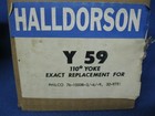 Two never opened Halldorson 110 degree yokes. Y 72 and Y 59. — photo 3