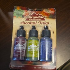 Ranger Tim Holtz Alcohol Ink Kit - Farmer's Market Cranberry Lettuce & Eggplant