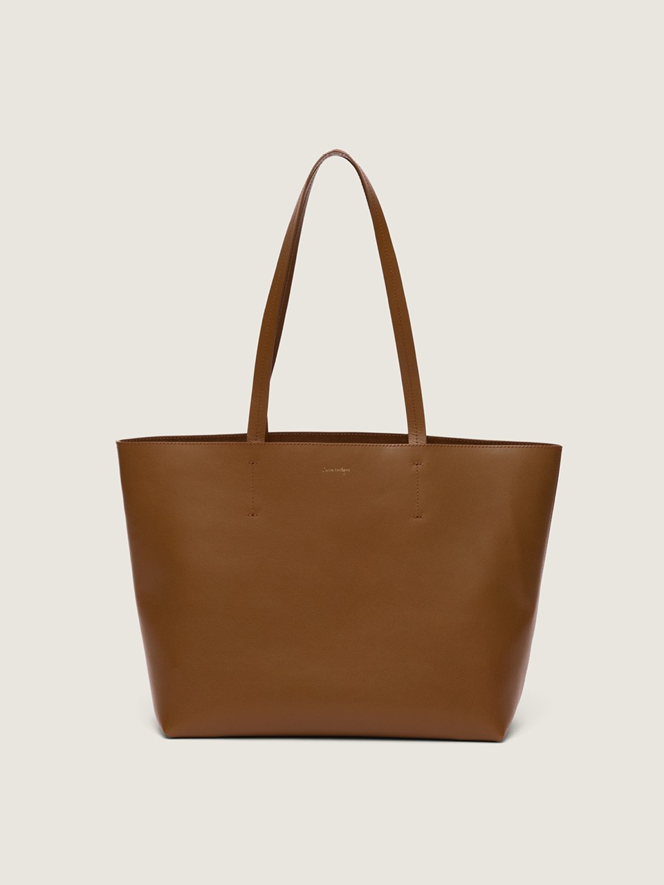 SIENNE Bato Full Grain Leather Bag Camel