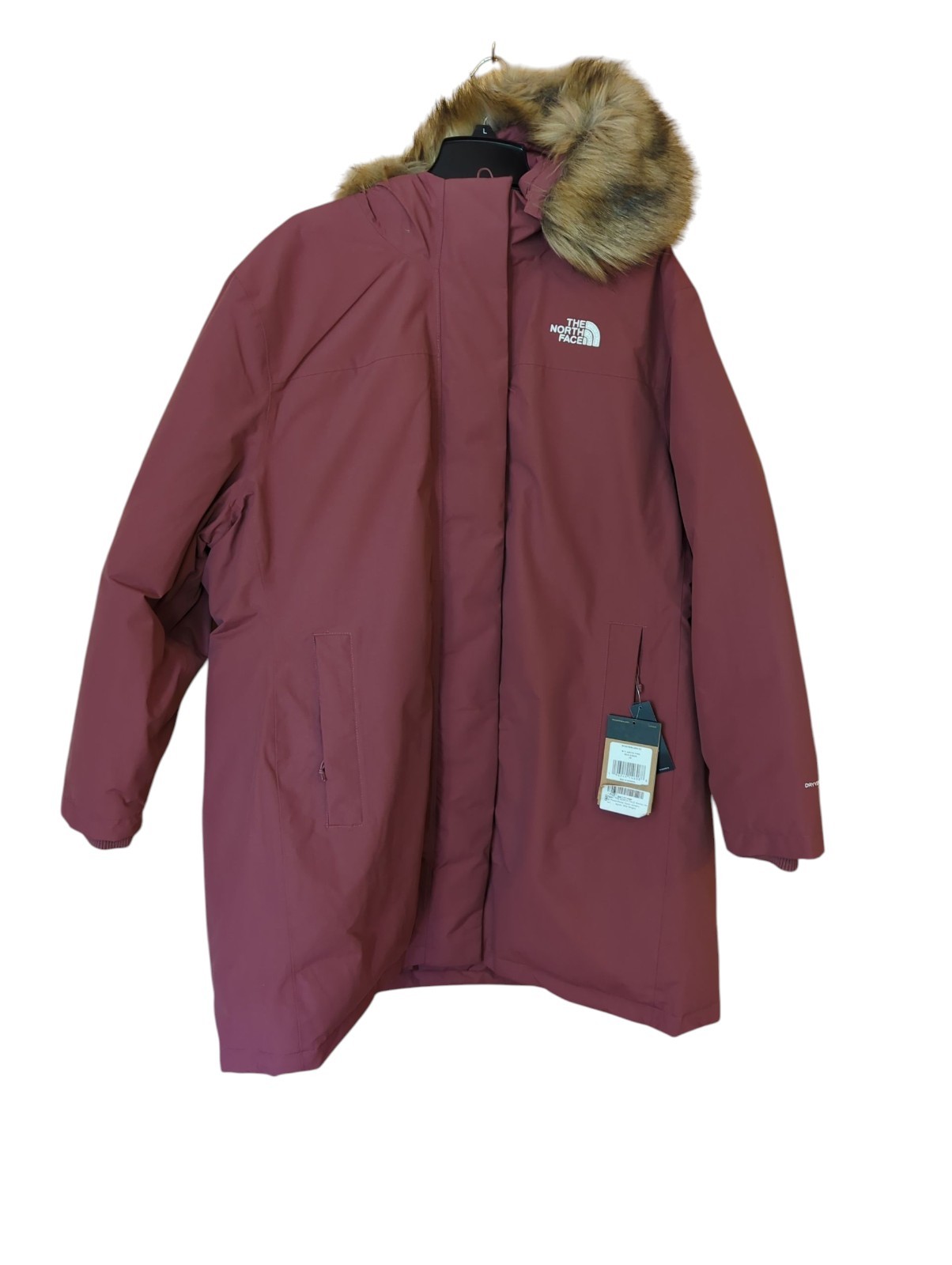 Chaqueta de invierno North Face Arctic Parka Down para mujer talla 3X Wild Ginger, nueva con etiquetas, 088