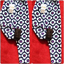 2 Stuck Winter Leggins Tehrmo warme Mädchen Hose Veloursstoff Fell /110-116-65cm