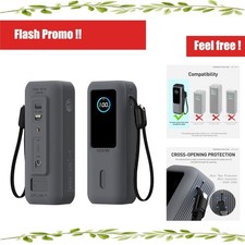 SIKAI CASE Silicone Case for Anker Laptop Power Bank 165W 25000mAh, SD Card Slot