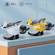 Car Dashboard Drifting Rotating Airplane Ornament Drifting Solar