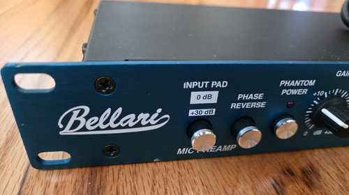 WORKING! Bellari RP503 TUBE CHANNEL – Mic Preamp | Compressor | EQ