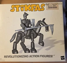 Hasbro Stikfas Omega Male AFK6 Armored Knight With Stallion