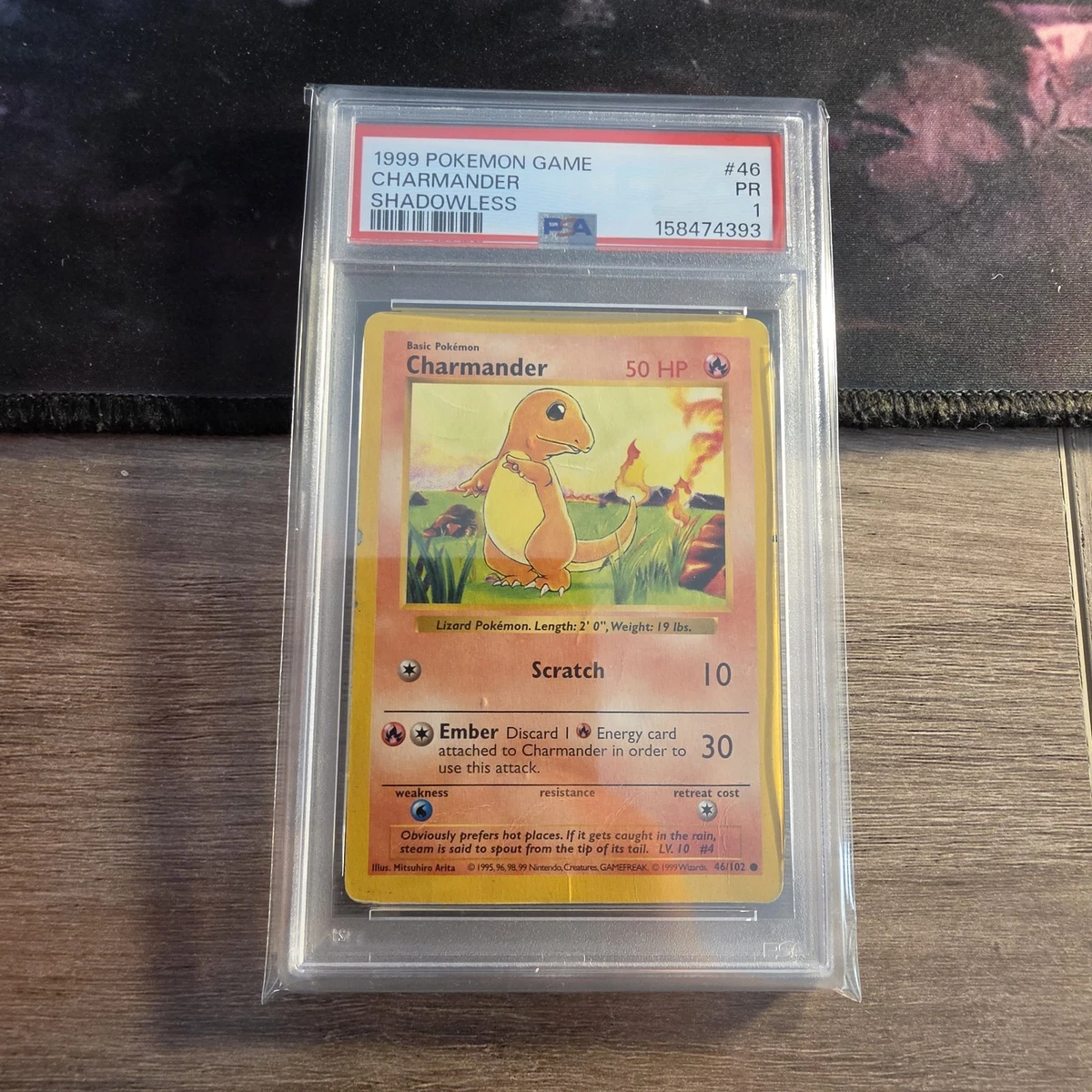 Pokémon TCG Base Set Grade 1 English Collectible Individual Card