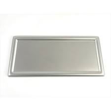 1966-67 Chevrolet Chevy Ii Nova Radio Delete Panel Brushed Aluminum 1966-67 Chevrolet Chevy Ii Nova Radio Delete Panel Brushed Aluminum