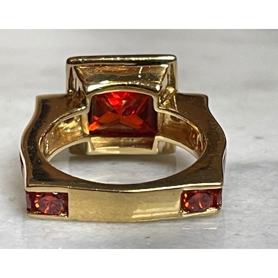 BEAUTIFUL RJC SOLID 925 STERLING SILVER VERMEIL &… - image 7