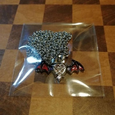 Genshin DuliN Necklace Dorin Dragon  Pendant, 60cm Chain, Used, JP Import,