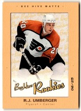 R.J. Umberger 2005-06 Upper Deck Beehive Matte Rookie /25 #134 Philadelphia