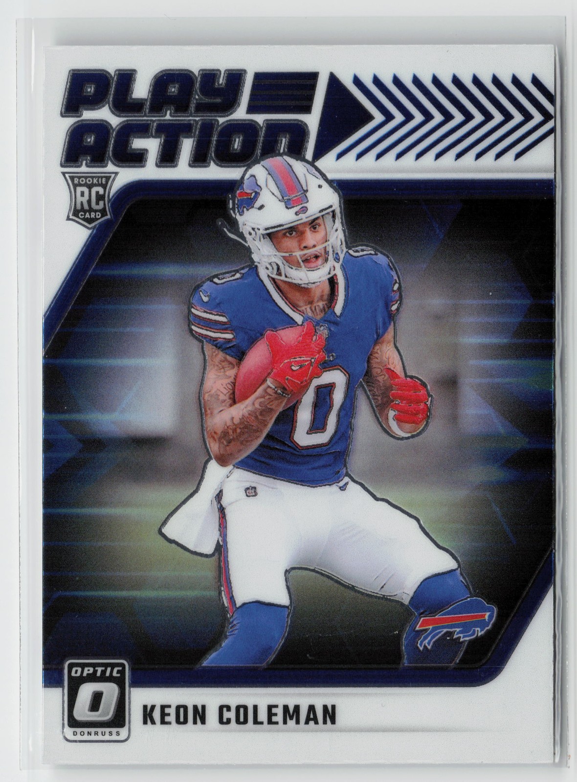 2024 Donruss Optic #5 Keon Coleman Play Action