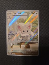 Cinccino Holo Illustration Rare SV: Black Bolt 153/086 NM on eBay