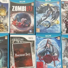 Nintendo Wii and Wii U Game Lot Tested Pick and Choose Video Game Lot 5 10 15%