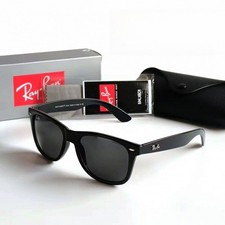 HOT Ray Ban Sunglasses Rectangular Polarized Sunglasses Black Frame UV Blocking