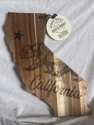 Rock & Branch - Acacia Wood - California Cutting Board Charcuterie NEW