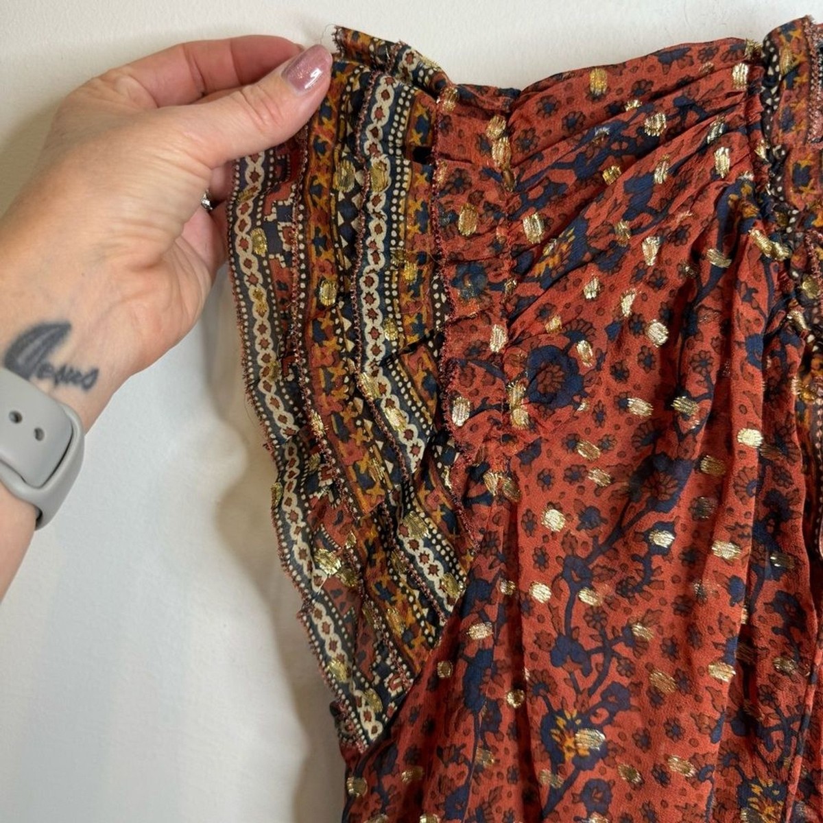 Ulla Johnson Kosta Top Brick 2 View 6