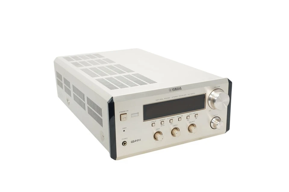 ✅Yamaha RX-E600 2.1 Stereo Receiver Natural Sound Silber✅ - Bild 2 von 4