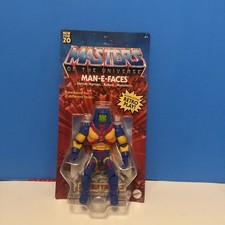 40th Anniversary Masters of the Universe Origins Man-E Faces Unpunched Sealed