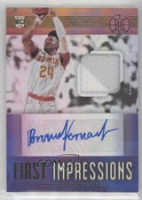 2019 Panini Illusions First Impressions Jersey Bruno Fernando #FI-BFH Auto s3g