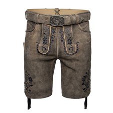 Spieth & Wensky Gottfried Lederhose mit Gürtel Herren Trachtenlederhose