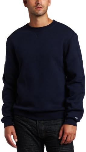 Men's Workout Fleece Crewneck Sweatshirt Lightweight Warm Moisture Outdoor Top - Picture 4 of 24
