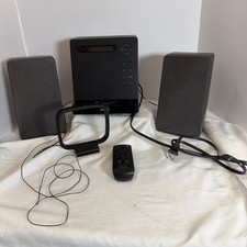 Sony SS-CMT-LX20i Micro Hi-Fi Component System CD, iPod, AMFM, w/Speakers Tested
