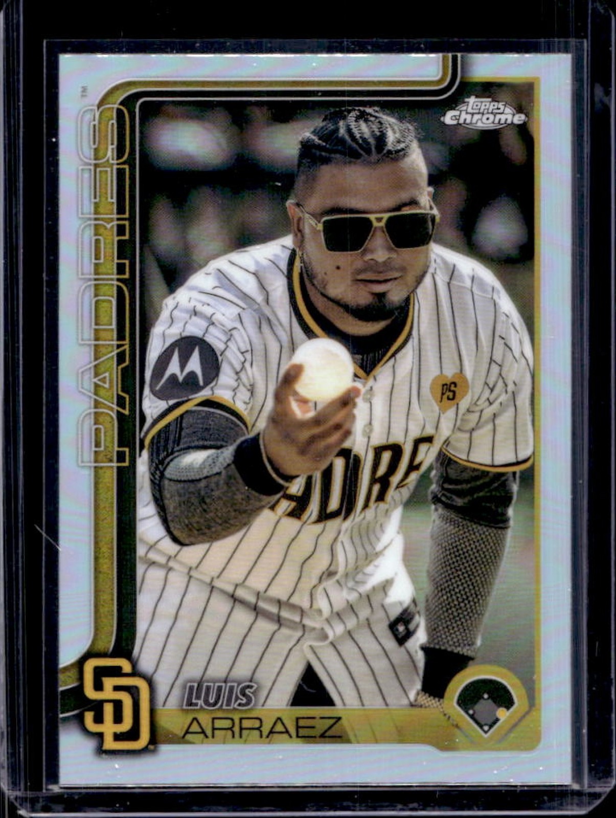 2025 Topps Chrome Luis Arraez Image Variation #216 Padres
