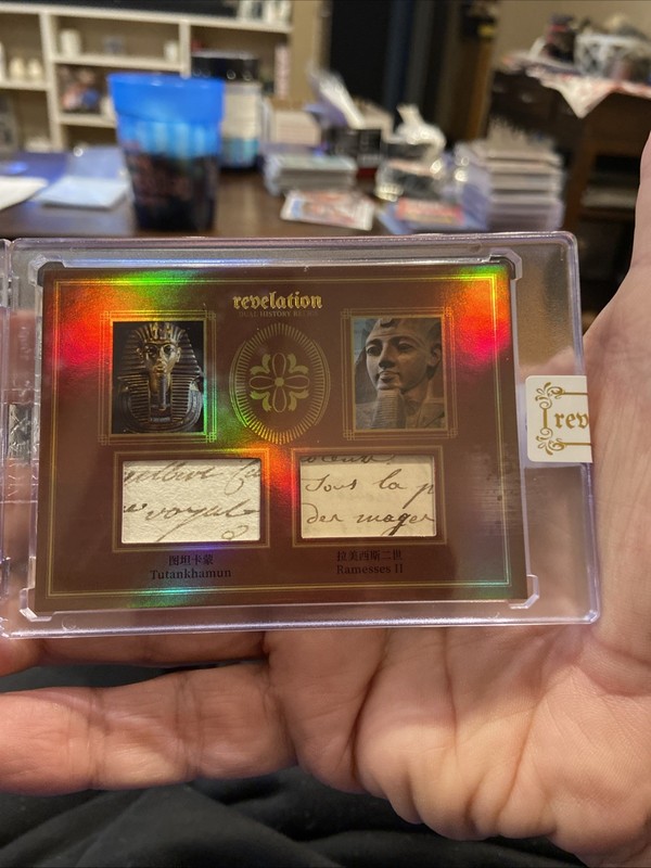 Tutankhamun Ramesses II 2025 Eternal Dual Patch Revelation History Relics /99