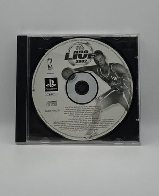 Sony - Playstation 1 PS1 - Spiel - NBA Live 2002 - Nur CD Psone Basketball Sport