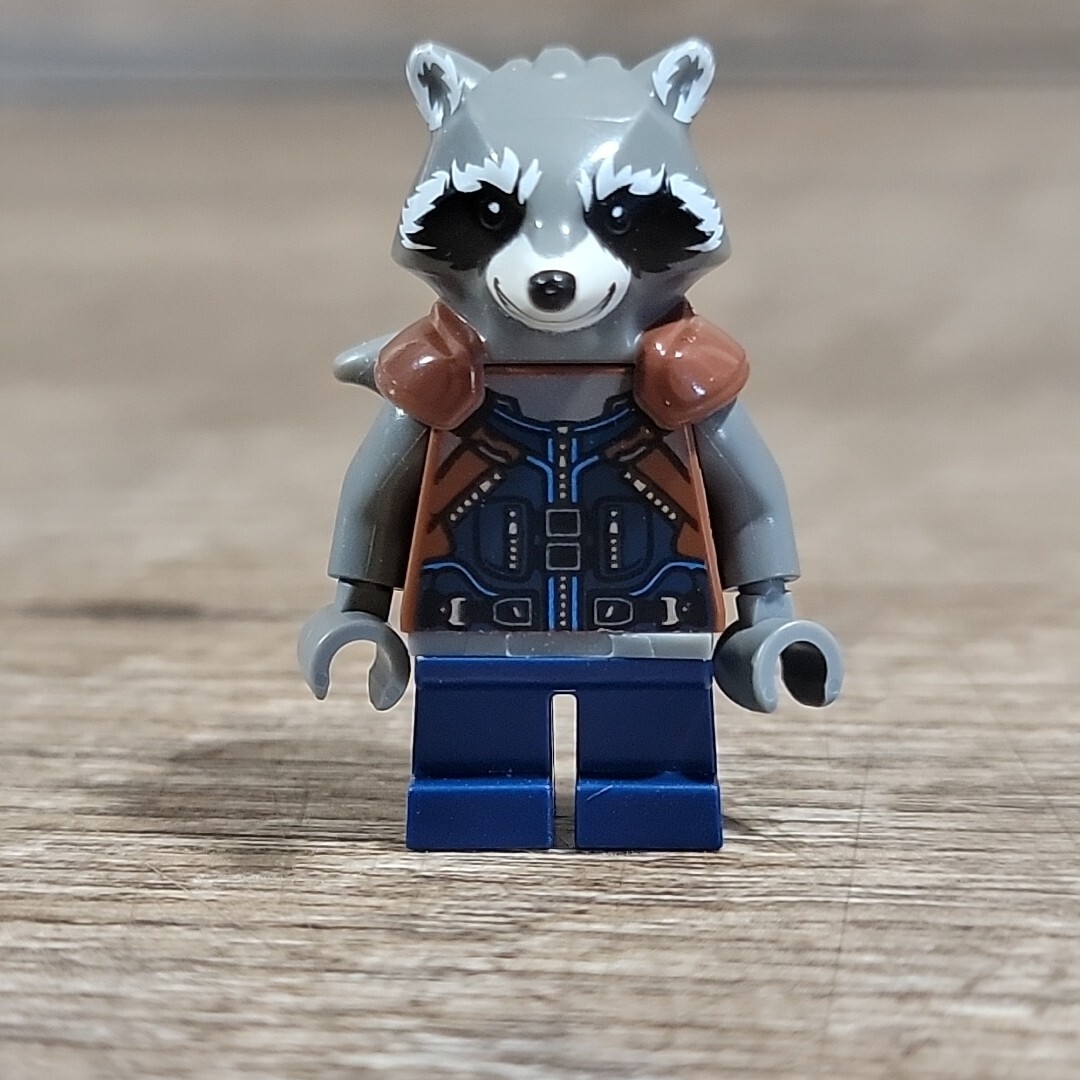 Lego Minifigure Rocket Raccoon SH384 Super Heroes Guardians of the ...