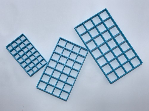 Grid Cutter Multi Square Sharp Edge Cookie Fondant Cutter 1cm 1.5cm 2cm Set Mine - Picture 3 of 12