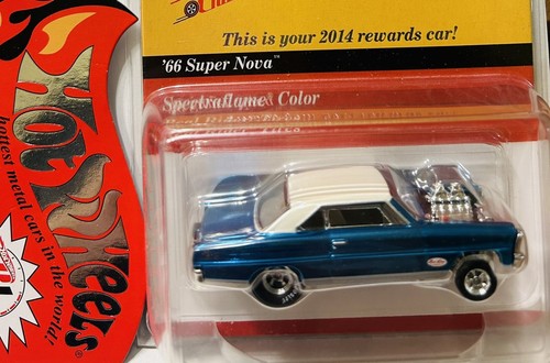 2014 Hot Wheels Red Line Club RLC REWARDS 🔥 66 Super Nova Chevy Gasser 🔥