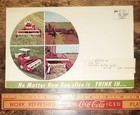 International Harvester Company Farm Equipment Advertising Brochure/Poster 1970s