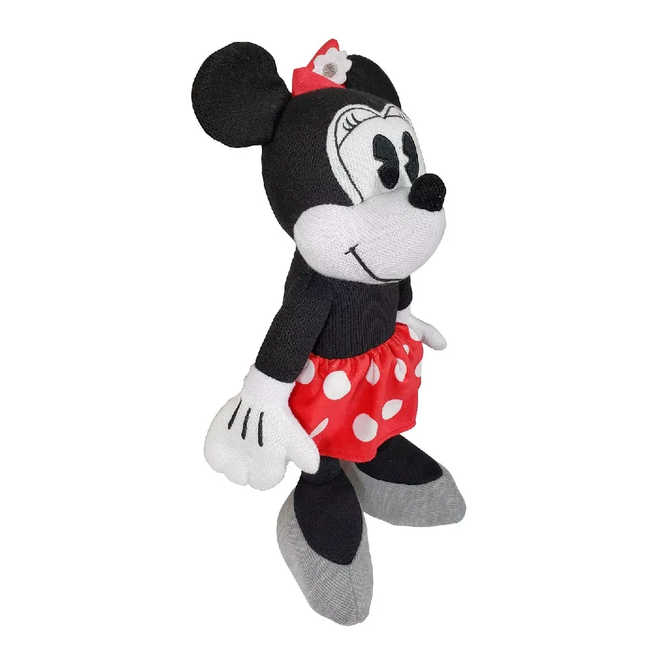 Juego de almohada y tiro tejido Minnie Mouse juego de almohada y abrazo Navidad nuevo Foto 4 de 4