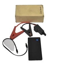 S Zevzo Jump Starter Portable For Car 12V Auto Battery Booster Pack Smart Clamps