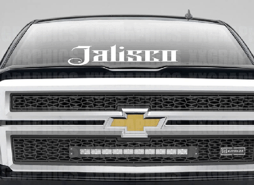 Jalisco Decal Sticker Tequileros Windshield Window Mexico Emblema - Bild 1 von 2