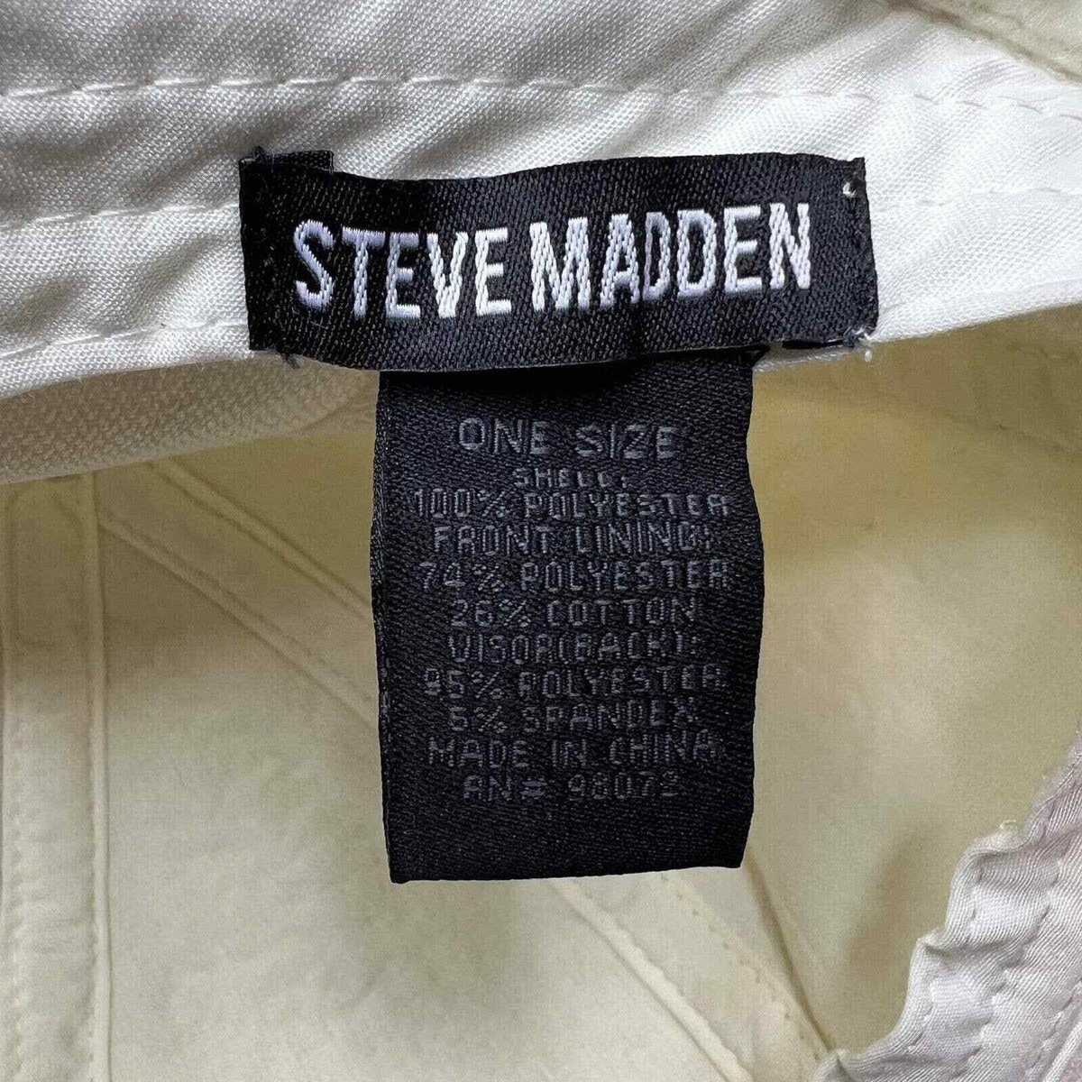 SHERPA CAP BY STEVE MADDEN… NEW WITH TAGS… GORGEOUS… ONE SIZE FITS ALL. Steve Madden Sherpa Bucket Hat with Satin Lining and  main image 2