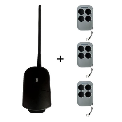 DC12-24V 2CH Channel Relay Wireless Remote Control Switch Receiver + Transmitter