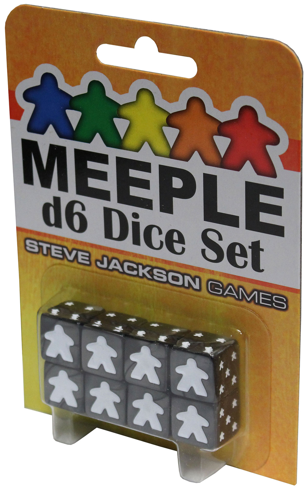 Набор кубиков Meeple d6 Черный 2190₽
