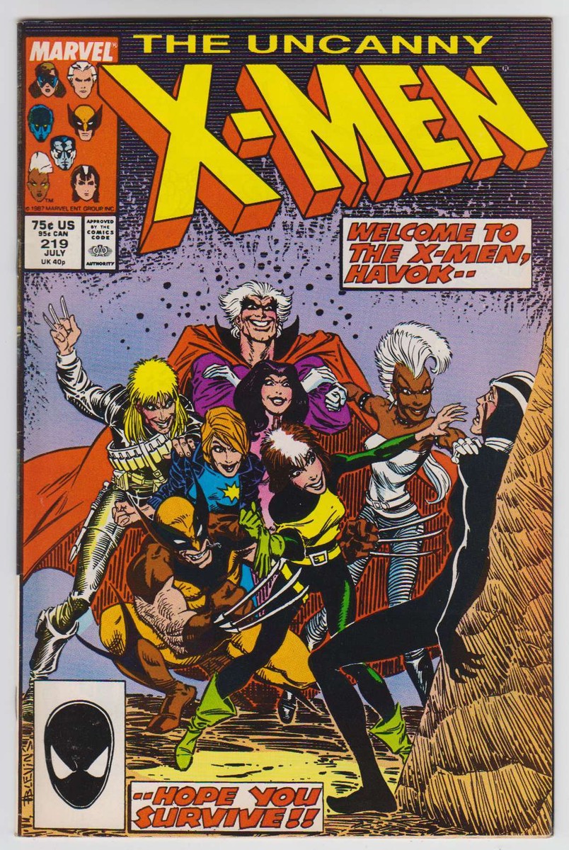 L6227: Uncanny X-Men #219, Vol 1, NM Condition | eBay