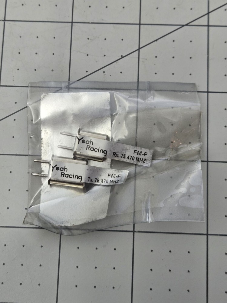 YEAH RACING Fmf RX.75.470 MHZ Crystals NEW