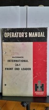 International Front End Loader Manual