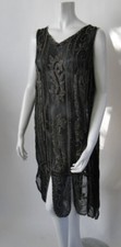 50% OFF A TRUE 1930s BEADED DRESS ~ A VERY RARE FIND ~  SALE!!!