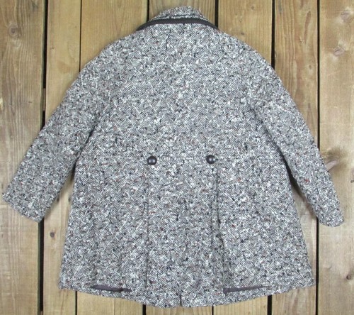 Vintage 1950s Philadelphia Girl Wool Tweed Fleck Winter Outfit Coat Jacket Pants - Picture 4 of 13