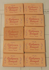 10 Vintage Cashmere Bouquet  Beauty Soap Travel Hotel Mini Bars New E24J