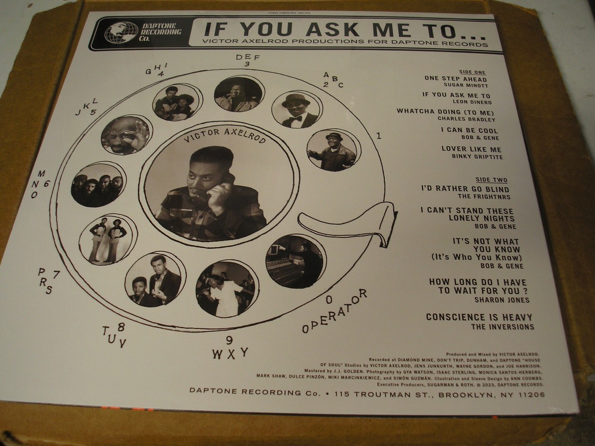 Victor Axelrod - If You Ask Me To compilation LP new sealed